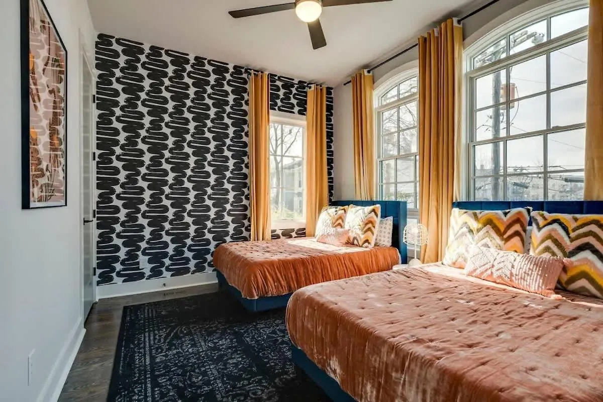 Semesterbostad Dazzling Nashville Home - Minutes To - Broadway 4Br 4Ba USA